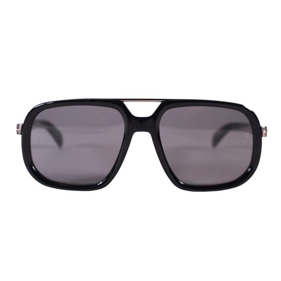 David Beckham Other - David Beckham Mens Modern Aviator Polarized Sunglasses-Black/Dark Ruthenium-NWT